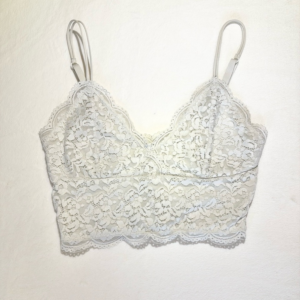 Pretty Little Layers White Lace Top by SO